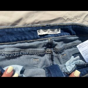 KanCan Women's Dark Blue Skinny Jeans